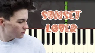 Download 🎹PETIT BISCUIT - Sunset Lover (Piano Tutorial Synthesia)❤️♫ MP3