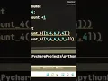 count the number 4 in a given list in Python