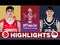 Turkiye vs Serbia SEMI-FINALS HIGHLIGHTS FIBA U17 Basketball World Cup 2026
