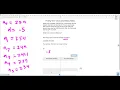 3 Arithmetic Sequence Word Problem
