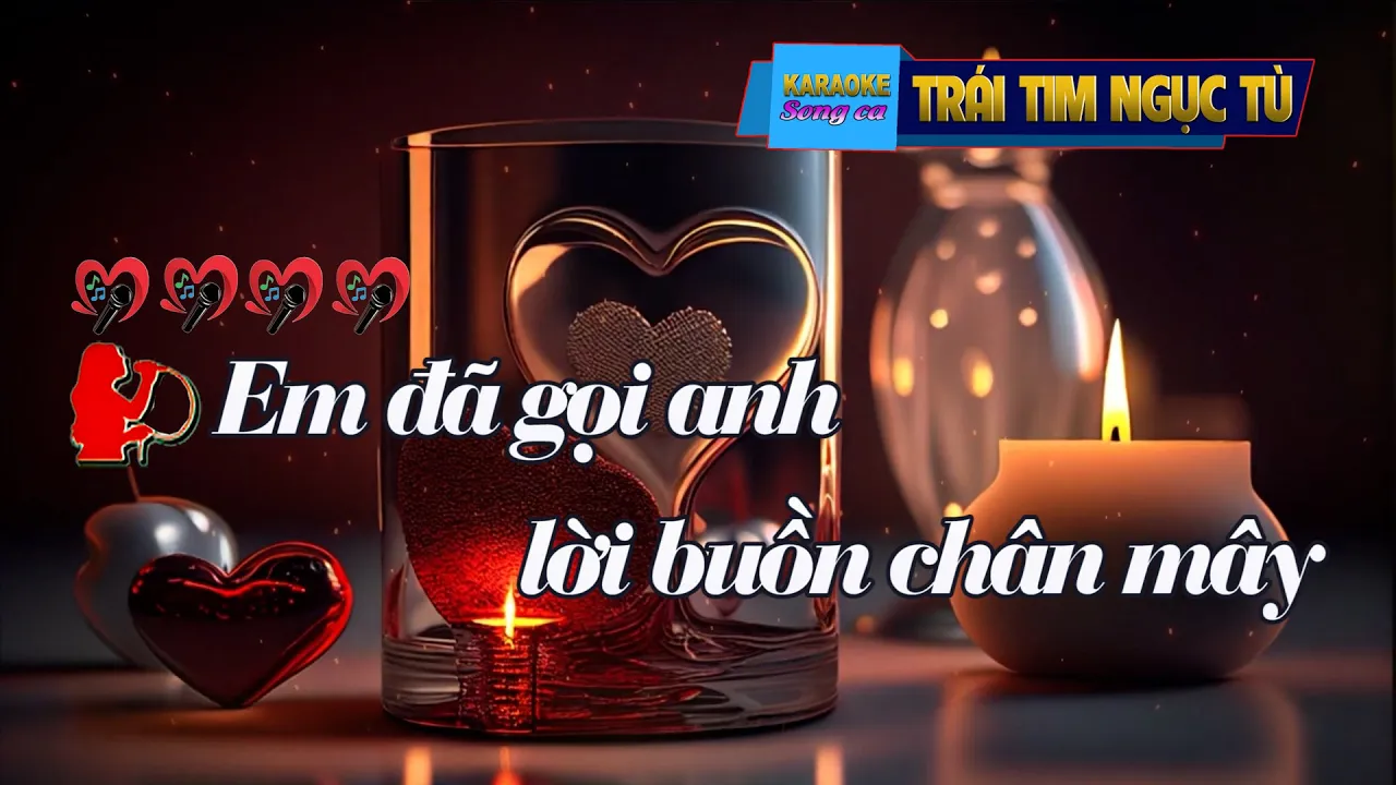 TRÁI TIM NGỤC TÙ  Karaoke Song ca