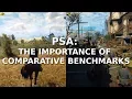 PSA The Importance of Comparative Benchmarks