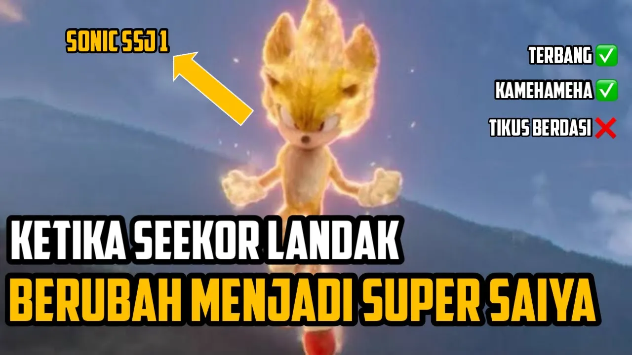 SONIC SI LANDAK SAIYA ~ ALUR CERITA FILM SONIC THE HEDGEHOG 2 poster