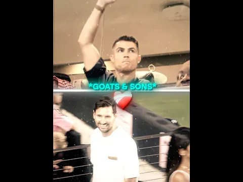 Ronaldo & Messi Making Sure Their Legacy Continues..🐐❤️‍🩹