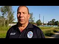 Lt Chip Fairchild with Liberty Police Department discusses a fatal auto-pedestrian