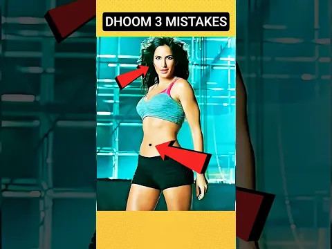 3 Big Mistakes in Dhoom 3 Movie 🤣 #shortsfeed #mistakes #facts #shortsviral #shortsvideo #shorts