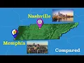 Memphis and Nashville Compared