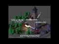 Village House low poly in blender 2.8 - 3D modeling process - timelapse