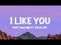 Download Lagu Post Malone - I Like You (Lyrics) ft. Doja Cat