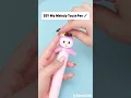 DIY My Melody Touch Pen 🖊️ Easy \u0026 Cute Craft Idea #shorts