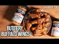 Buttery Buffalo Wings on the Recteq Pellet Grill Heath Riles BBQ