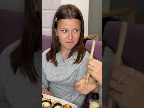 How do you learn to eat with chopsticks? 😂😉👍
