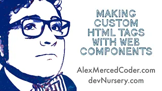 AM Coder - Making Custom HTML Tags HTML Elements Web Components HTMLElement Base Class Tutorial