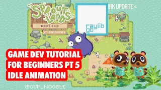 Idle Animation - Making a game with Go Raylib Tutorial