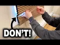 How to Cut Allen and Roth Cellular Shades to Length