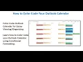 How to Color Code Your Outlook Calendar