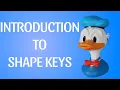 How to use Shape Keys in Blender Introduction to Shape Keys blender tutorial