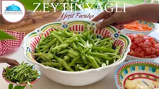 HİÇ YEŞİLFASÜLYE YEMEYEN BİLE BAYILARAK YEDİ‼️Şahane Zeytinyağlı  Yeşil Fasülye  Tarifi💯