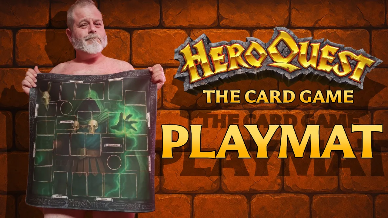 HEROQUEST the Card Game Playmat TAPETE de juego #heroquest #fanmade #playmat #juegosdemesa