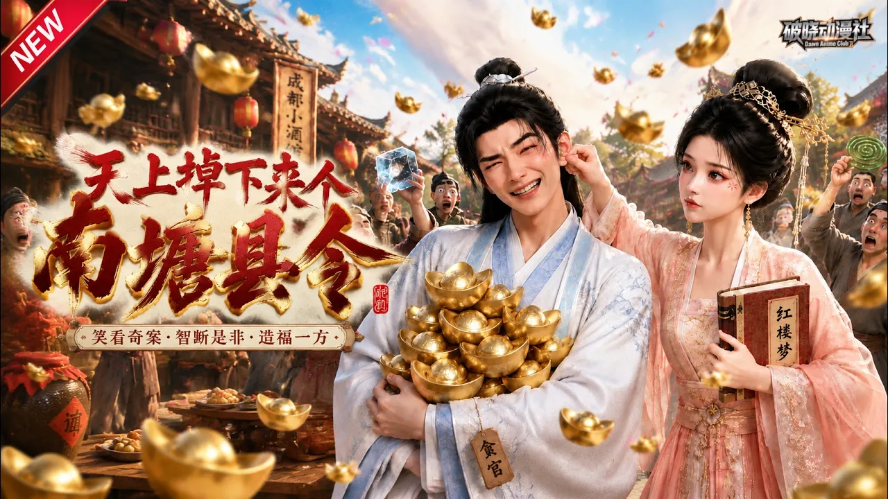 天上掉下来个南塘县令