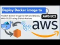 Deploy Docker image to EC2 from ECR using GitHub Actions Web Development DevOps Cloud-Native