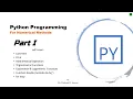 P01E02 Python programming for Numerical Methods Part I Basics of Python