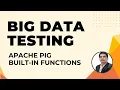 Apache Pig Built-in functions