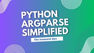 Python CLI Made Easy argparse vs sys argv Explained
