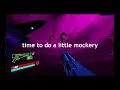 robot spins squishes enemy explodes bouncing enemies slides on metal and jumps over a gap coolely