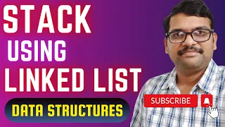 DS - 16-Stack Using Linked List in C Step-by-Step Implementation DSA using C