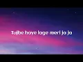 Tujhe Haaye Lage 💔 | KING | Slowed + Reverb | Hindi Song Lyrics