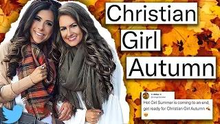 The Christian Girl Autumn Meme A Wholesome Twitter Story