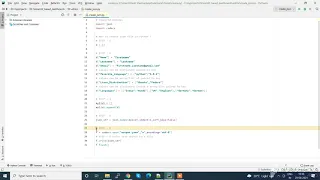 Create JSON Python