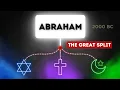 If Abraham followed ONE faith why are there 3 religions today