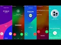 Lagu SAMSUNG A16 VS POCO F4 VS SAMSUNG A15 VS REALME 9 PRO VS SONY incoming calls