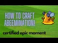 How to craft the abeemination in Terraria 1 4
