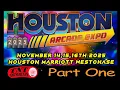 #1838 ARCADE EXPO in Houston Texas Part One! Chuck \u0026 Todd TNT AMUSEMENTS