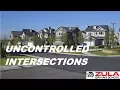 Uncontrolled Intersections Zula Driving School