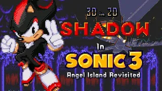 sonic 3 a i r sonic 3d in 2d shadow