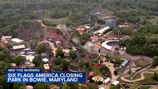Six Flags America closing park in Bowie Maryland
