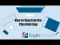 How to Sign into the ClassLink App