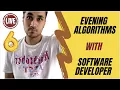 LIVE Evening Algorithms with Software Developer Rachit Jain