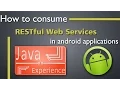 Android REST web service tutorial with JSON