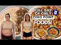 I Ate ONLY Zero Point Foods for a Day WeightWatchers What I Eat in a Day For Weight Loss