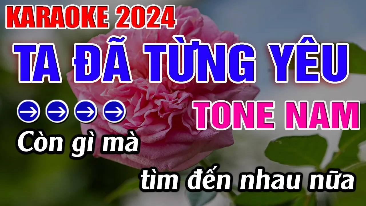 Ta Đã Từng Yêu Karaoke Tone Nam Karaoke Đăng Khôi - Beat Mới