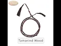 Download Lagu Dense 8mm Tamarind Wood Tasbih with Dark Brown Tassels
