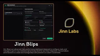 FREE Jinn Blips Advanced Custom Blip System for FiveM Optimized Easy Configuration