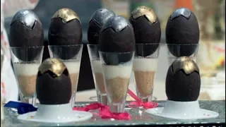 حلو بيض الشوكولاتة للشيف غفران كيالي هيك بنطبخ PNC FOOD 