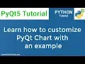 PyQt5 Tutorial How to customize PyQt5 chart with an example