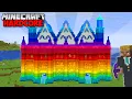 Download Lagu I Built A RAINBOW MANSION in Minecraft Hardcore (#115)